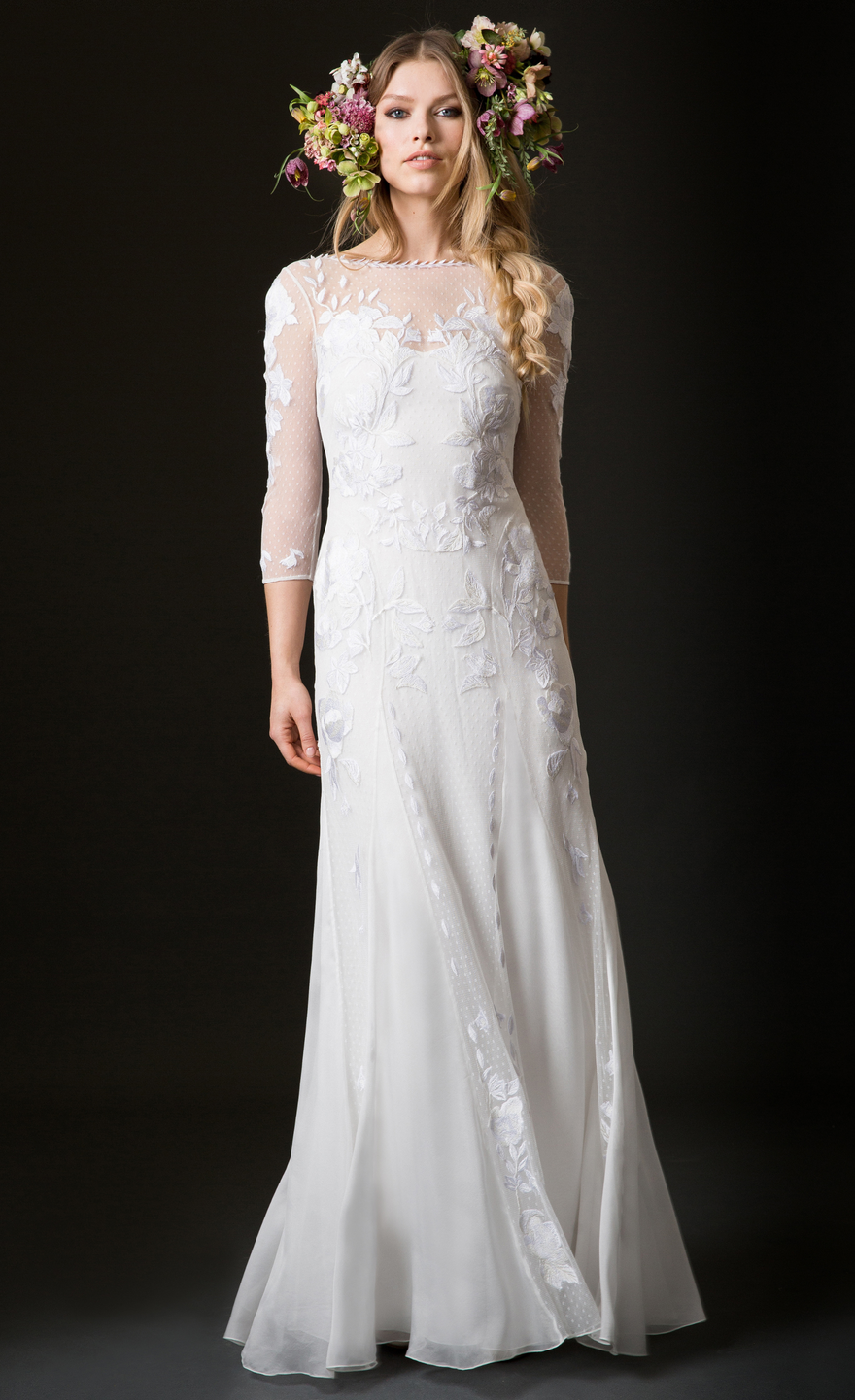 White Aubrey Dress