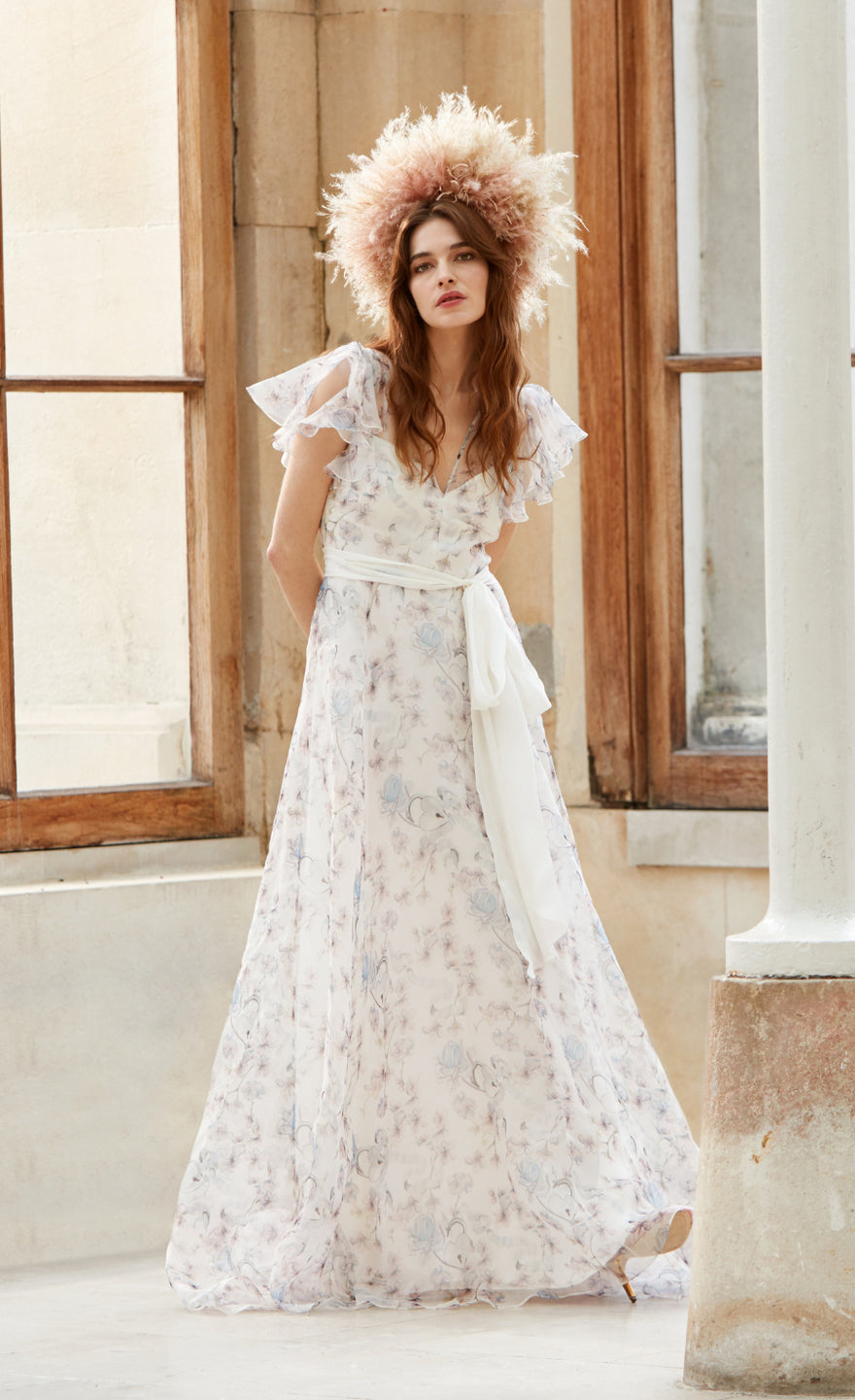 Poppy Ruffle Sleeve Dress