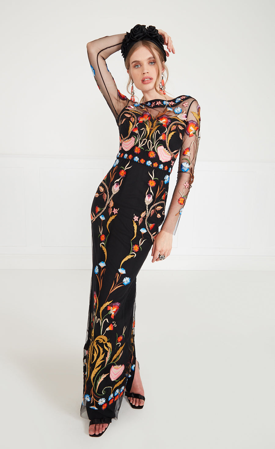 Toledo Dress - Black Mix | Dresses and Jumpsuits | Temperley London – Temperley  London (INT)