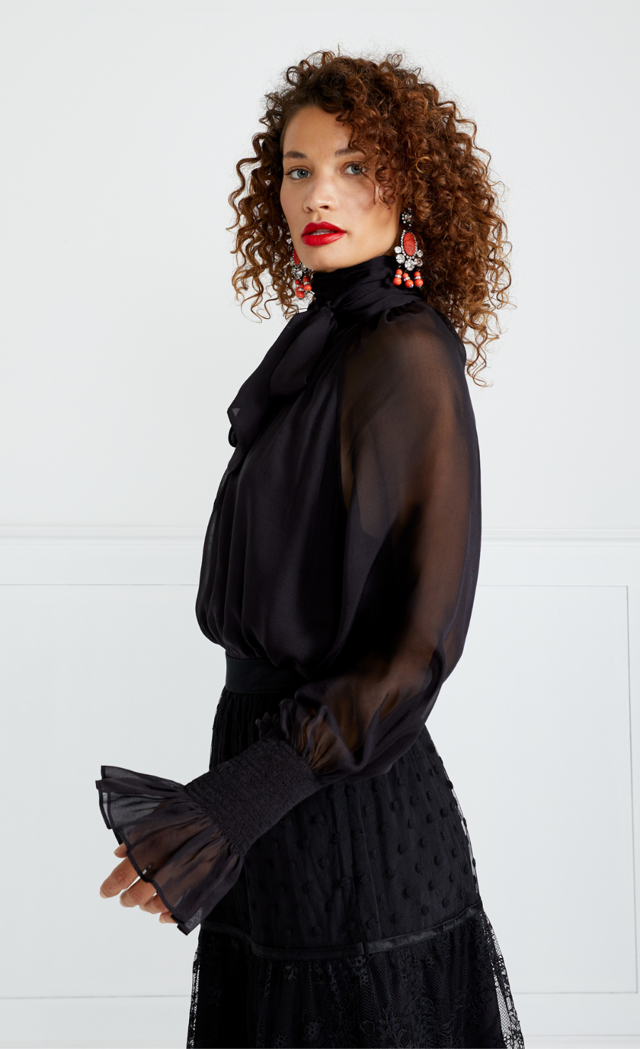 Quintette Blouse - Black