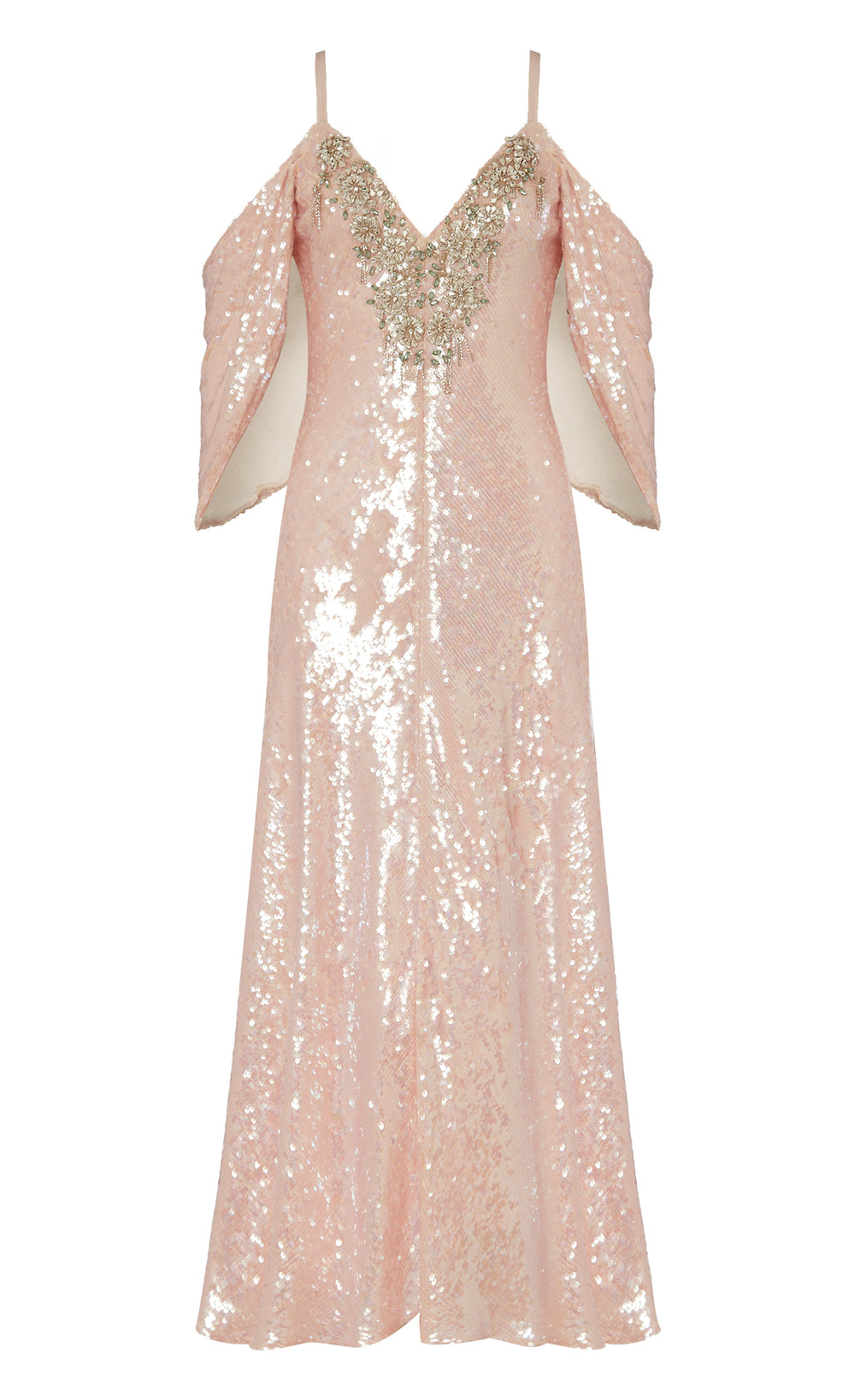 Salma Strappy Dress - Pink
