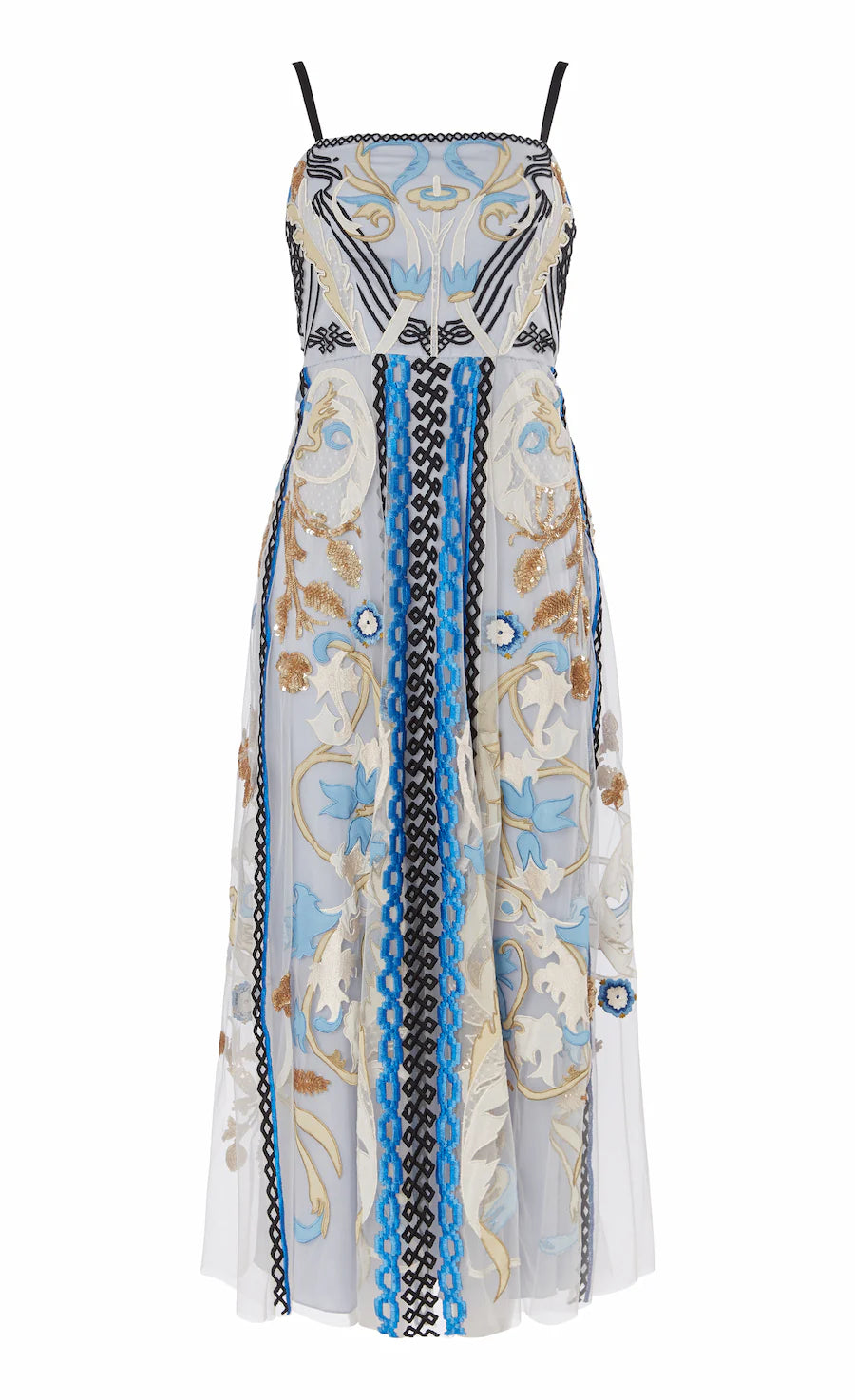 halogen blue dress Faye Short Dress (Halogen Blue) | Love Cherish main image 1
