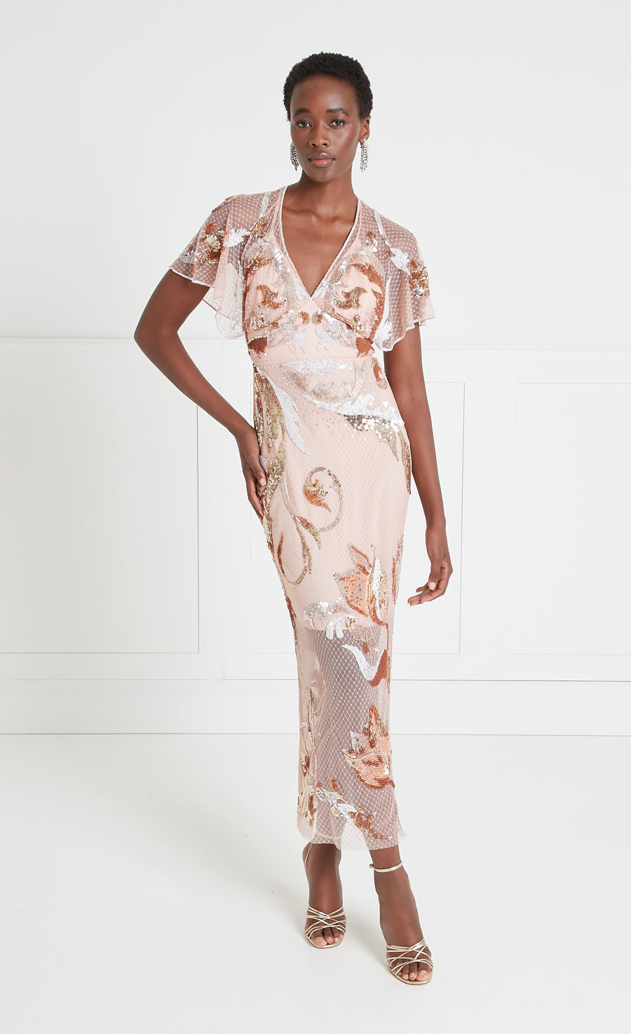 Novella Dress - Rosewater