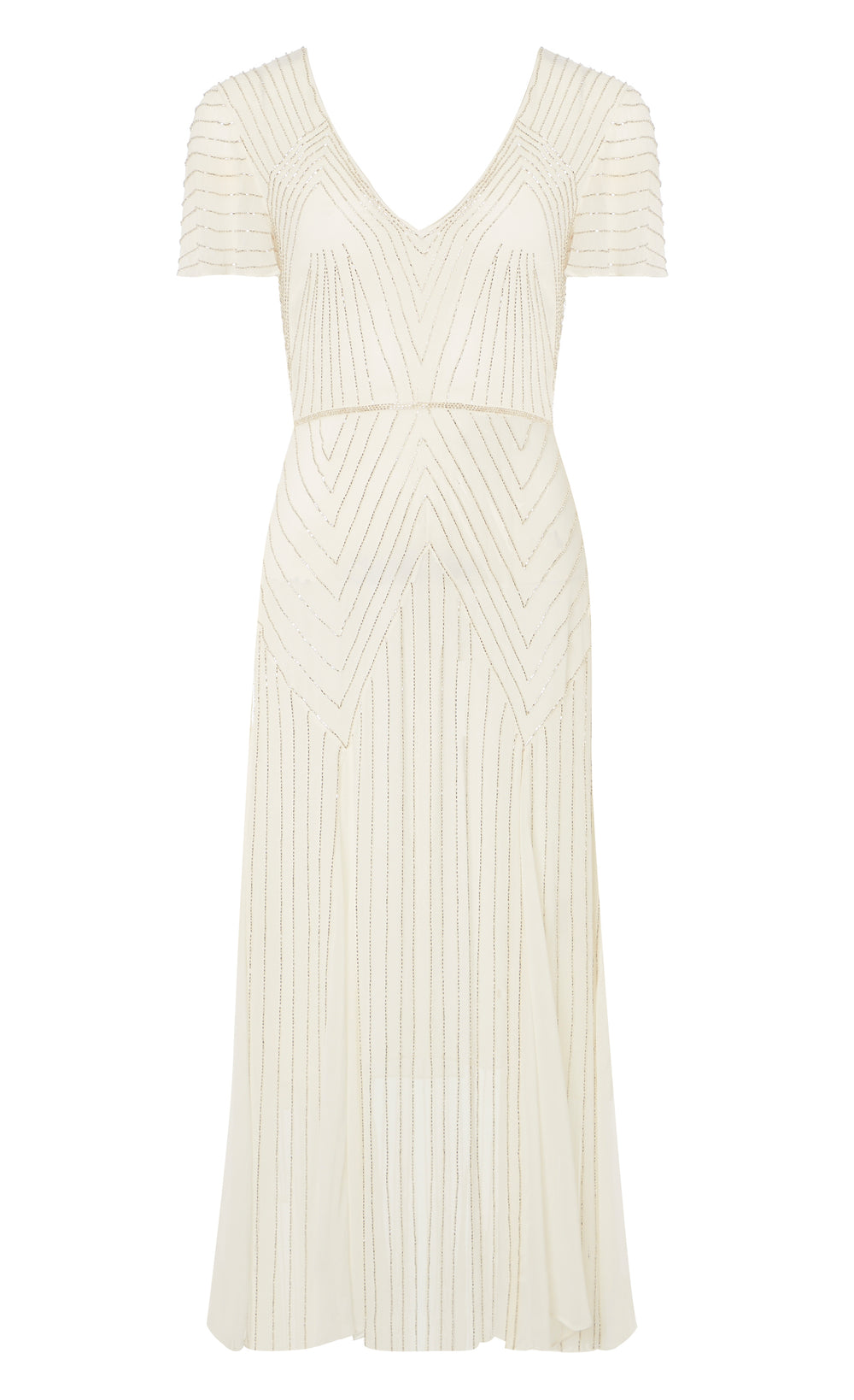 Neptune Dress - White