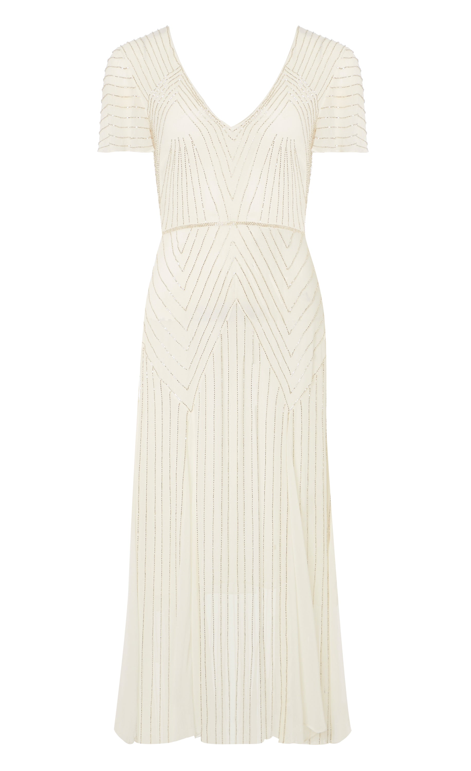 Neptune Dress - White