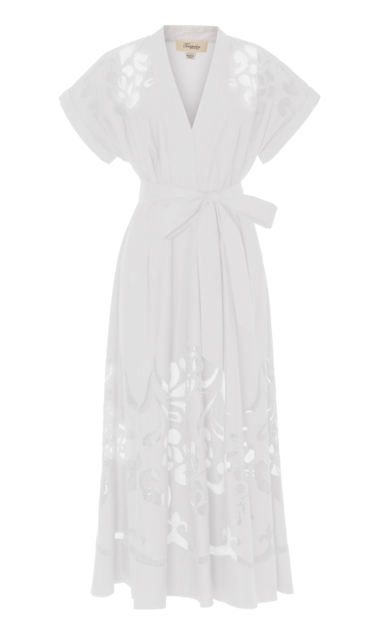 Temperley London - Nelle Dress - White - UK14