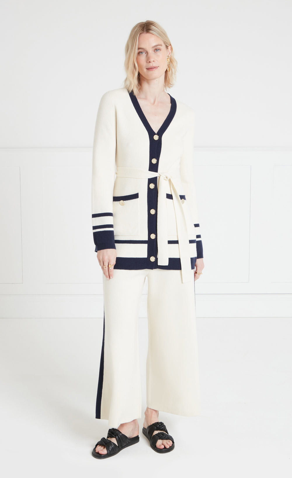 Ribera Knit Jacket - Ivory