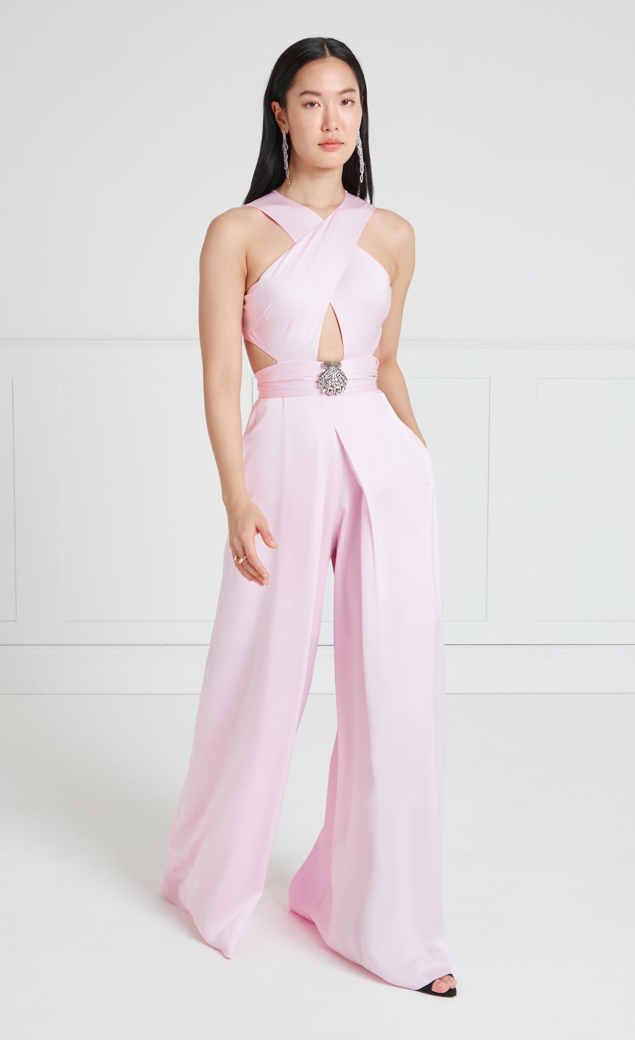 Sofia Jumpsuit - Powder Pink