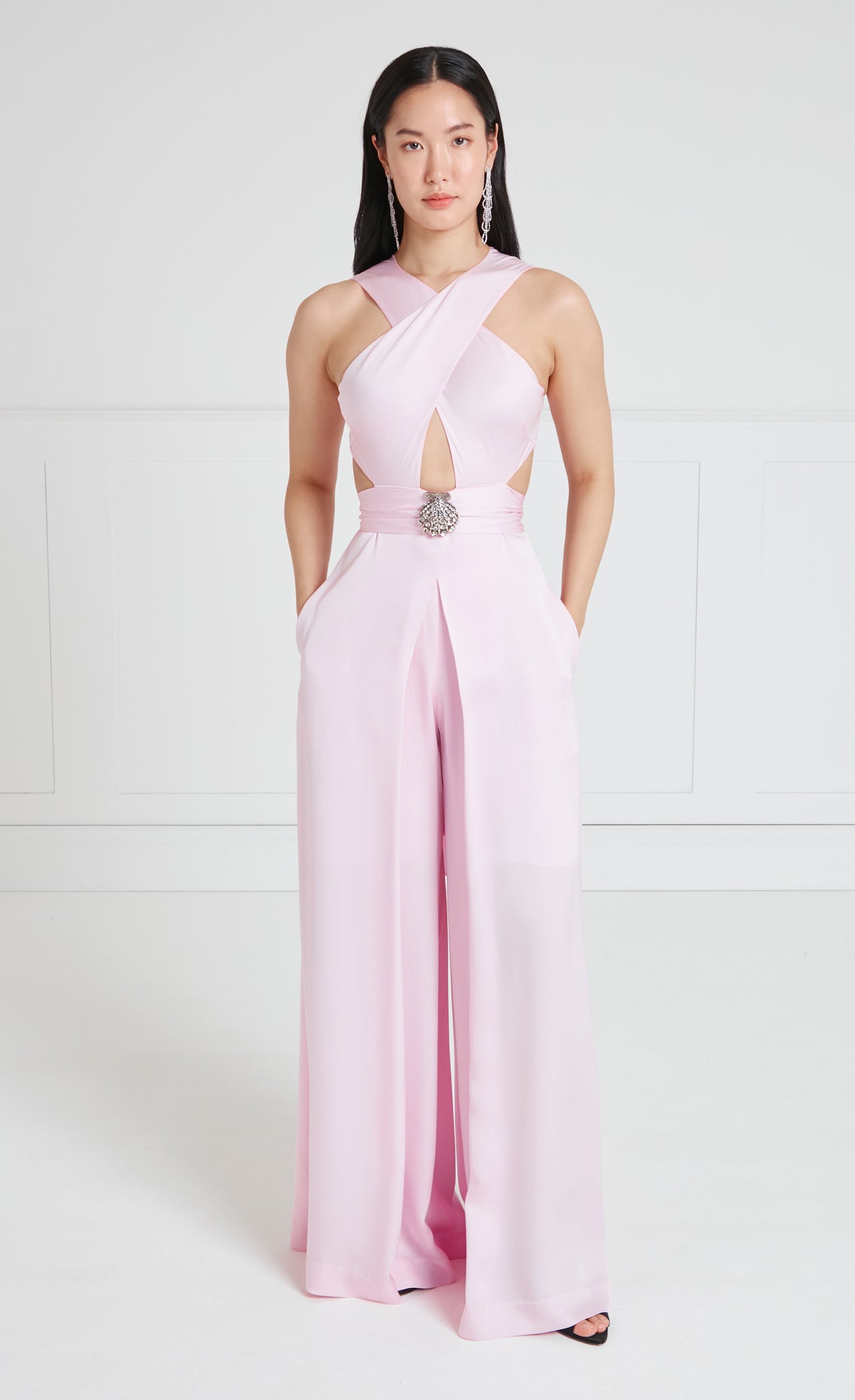 Sofia Jumpsuit - Powder Pink