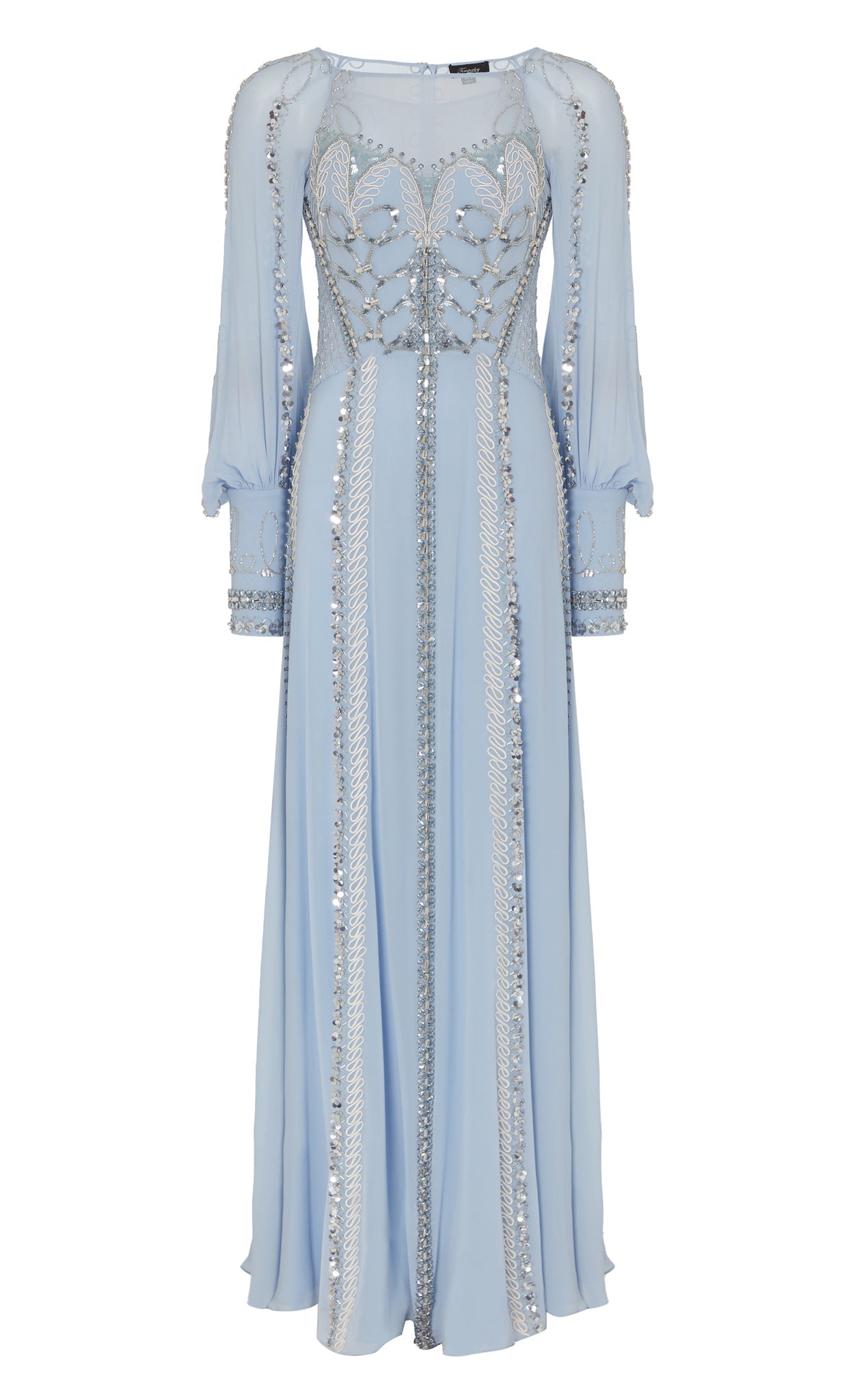 Sofia Gown - Powder Blue | Dresses & Jumpsuits | Temperley London Temperley London (INT) Sofia Gown - Powder Blue | Dresses & Jumpsuits | Temperley London Temperley London (INT)
