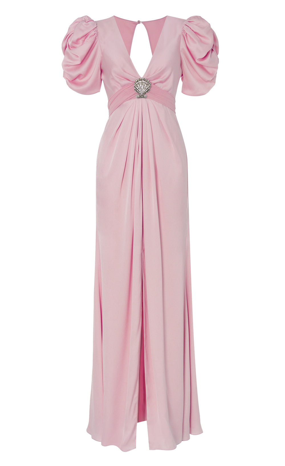 Sofia Sleeved Dress - Powder Pink