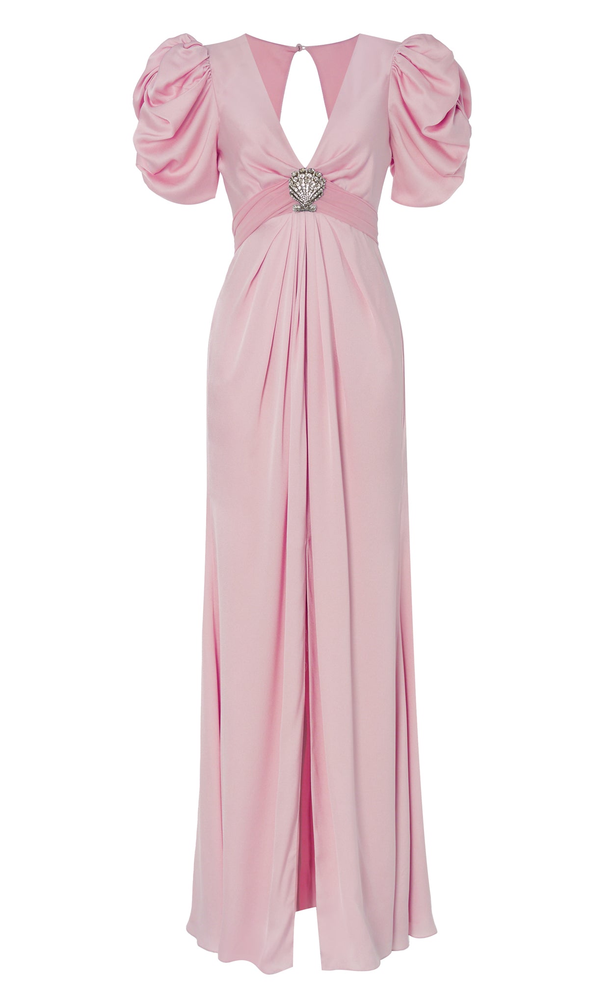 Sofia Sleeved Dress - Powder Pink
