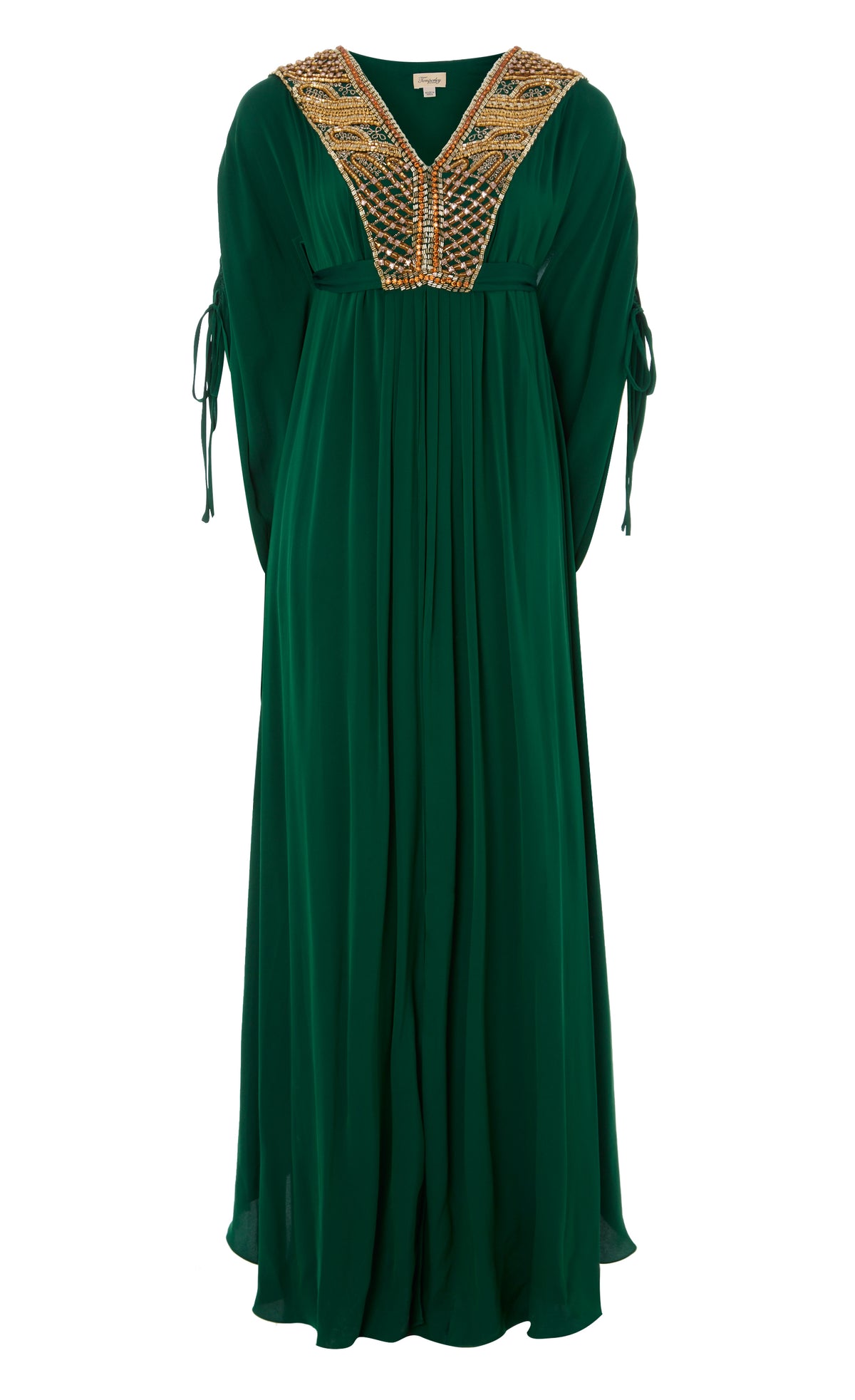 temperley london green dress - Parisa Gown - Emerald Ezgi