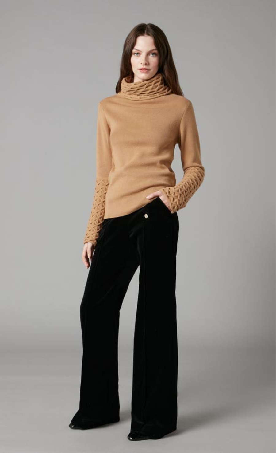 Honeycomb Knit Jumper - Buttermilk main image 0