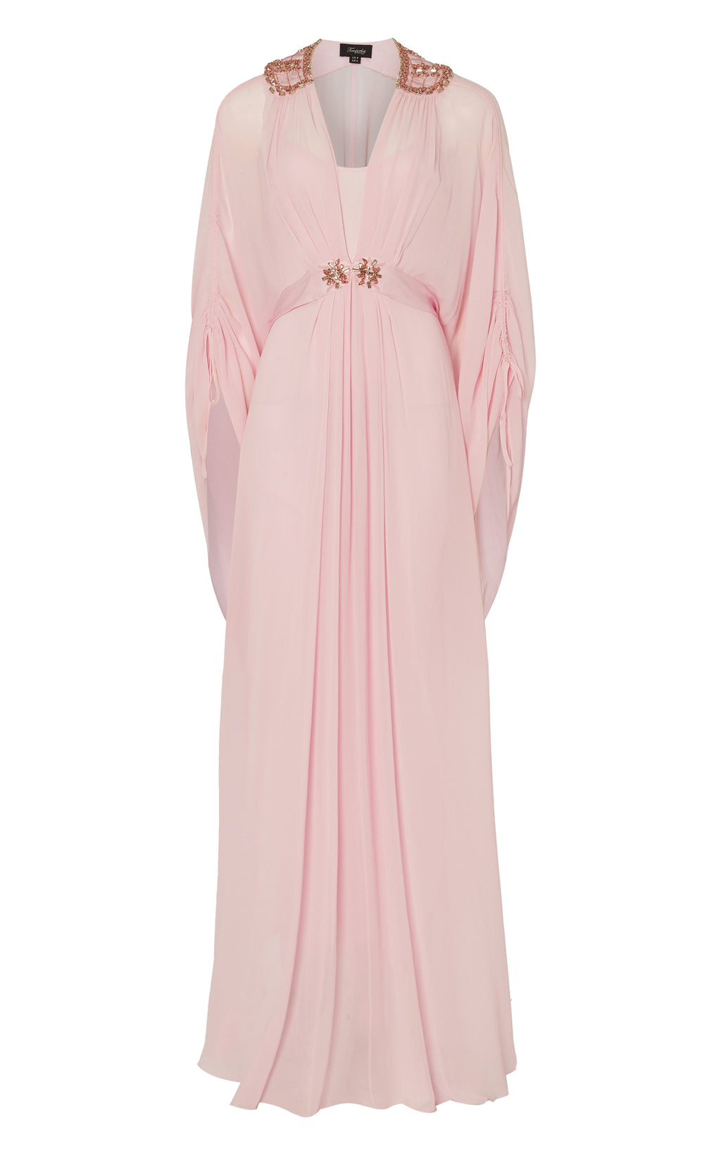 Sofia Long Kaftan - Powder Pink