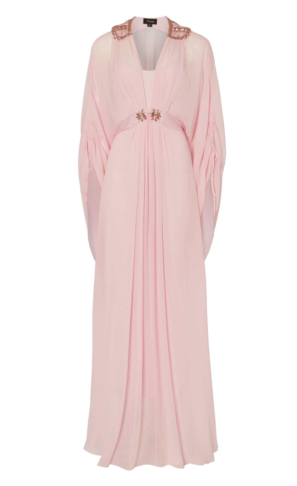Sofia Long Kaftan - Powder Pink