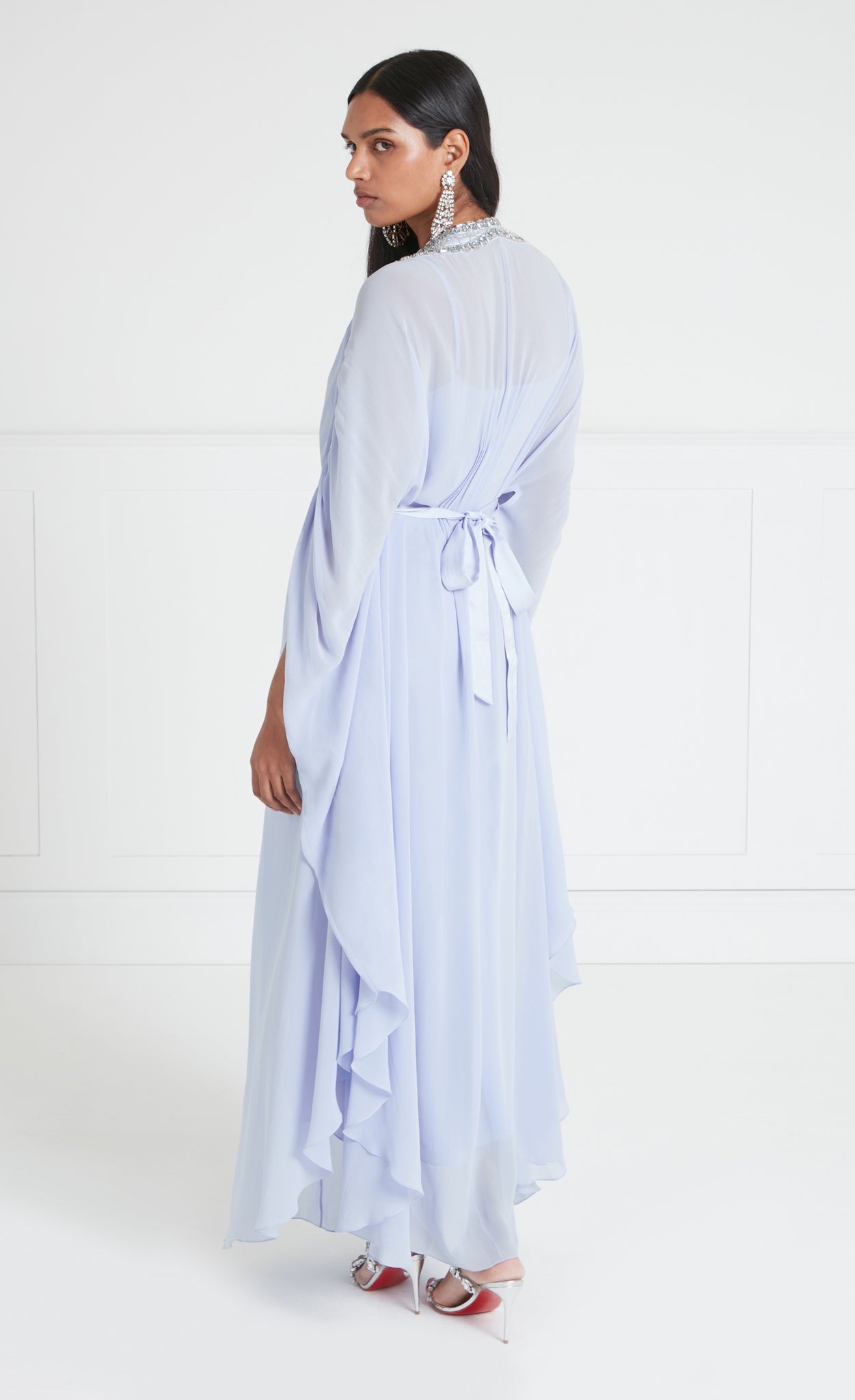 Sofia Long Kaftan - Powder Blue