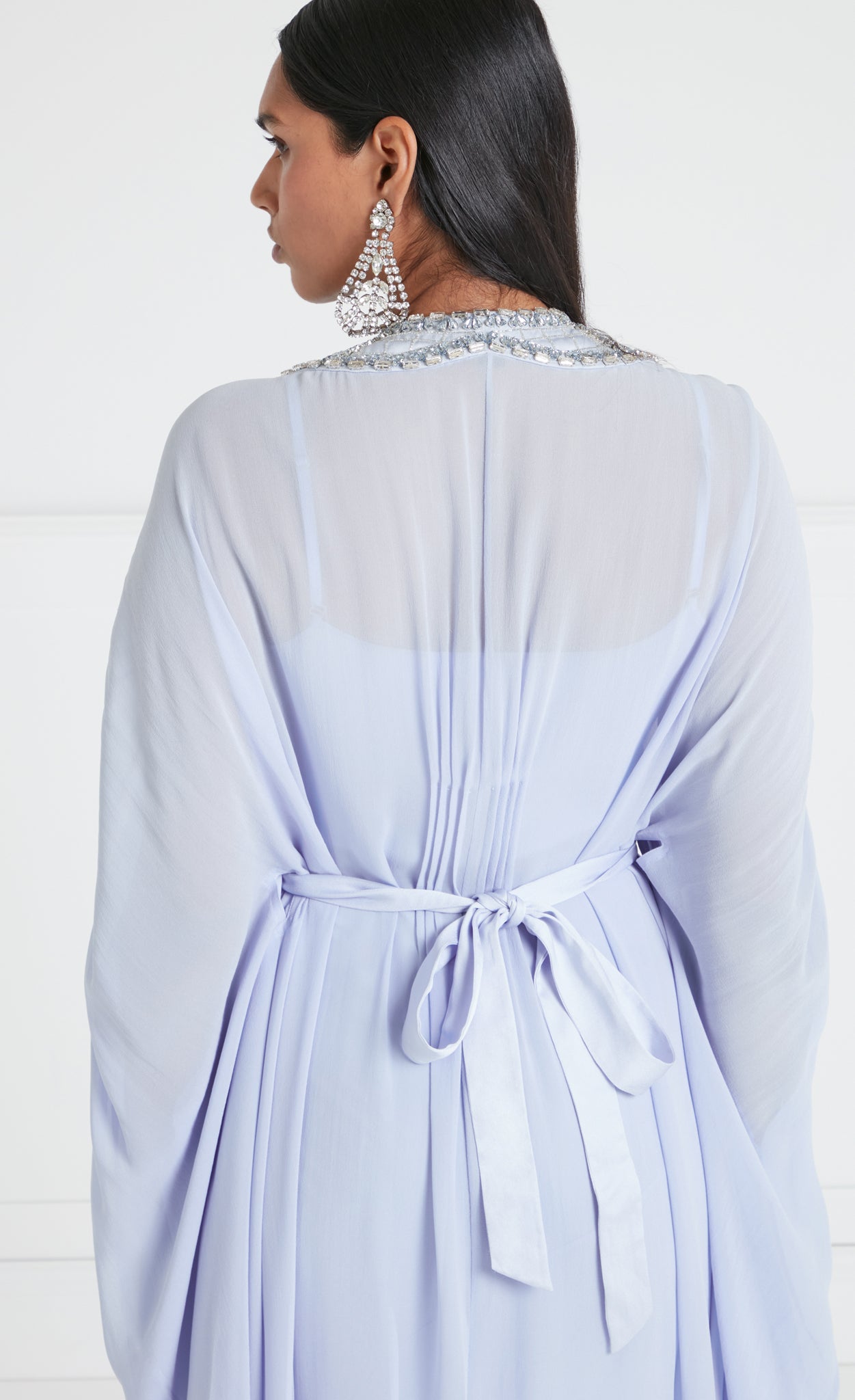 Sofia Long Kaftan - Powder Blue