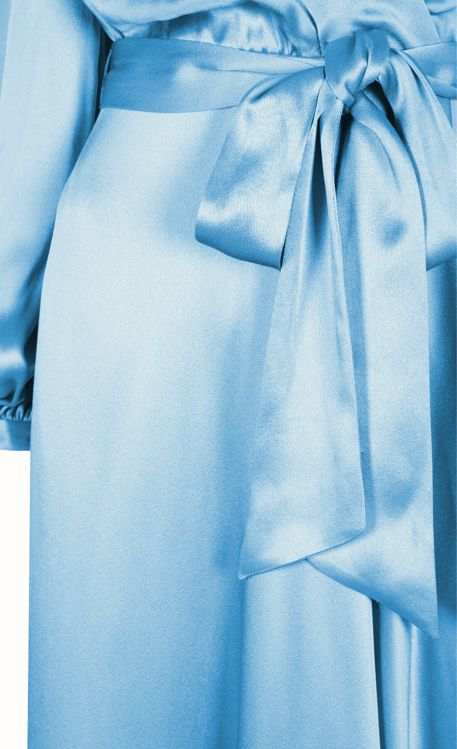Lee Wrap Dress - Cornflower