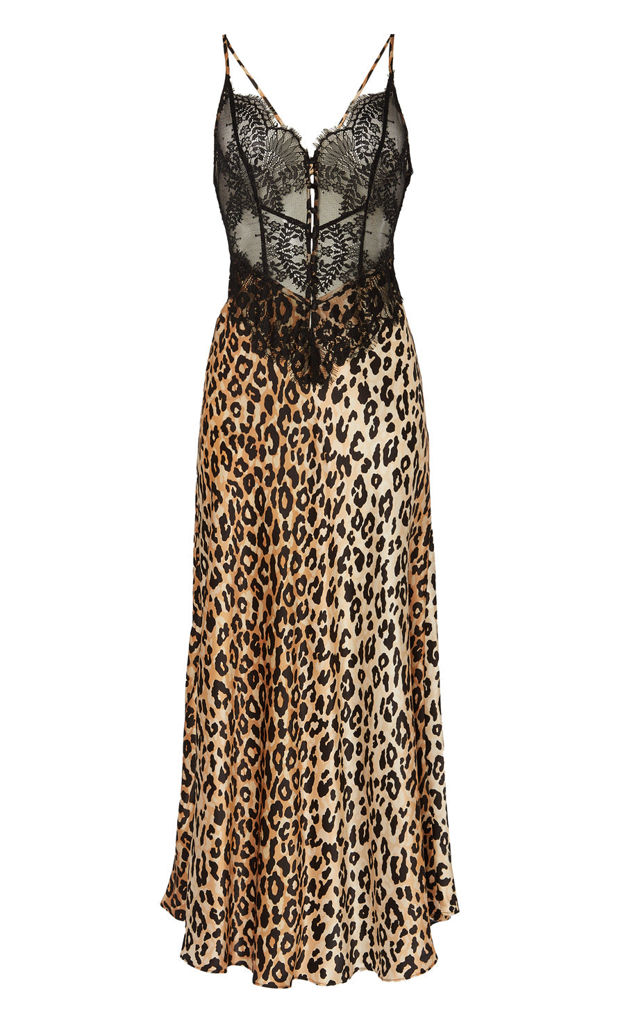 Nyx Slip Dress - Black/Leopard | Sleepwear | Temperley London Temperley London (INT) Nyx Slip Dress - Black/Leopard | Sleepwear | Temperley London Temperley London (INT)