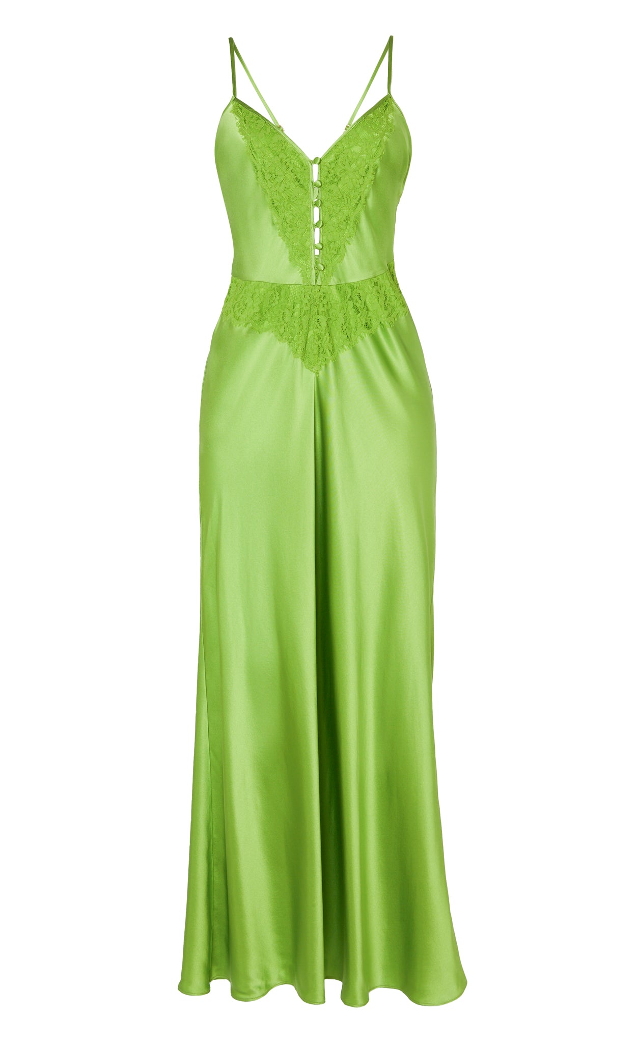 Temperley London - Thalia Slip Dress - Green