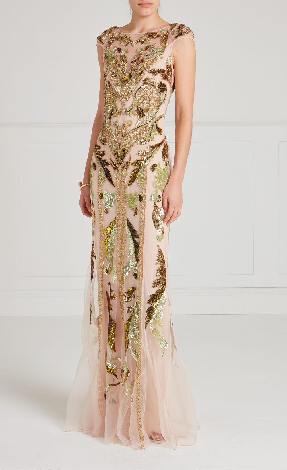 Novella Gown - Gold