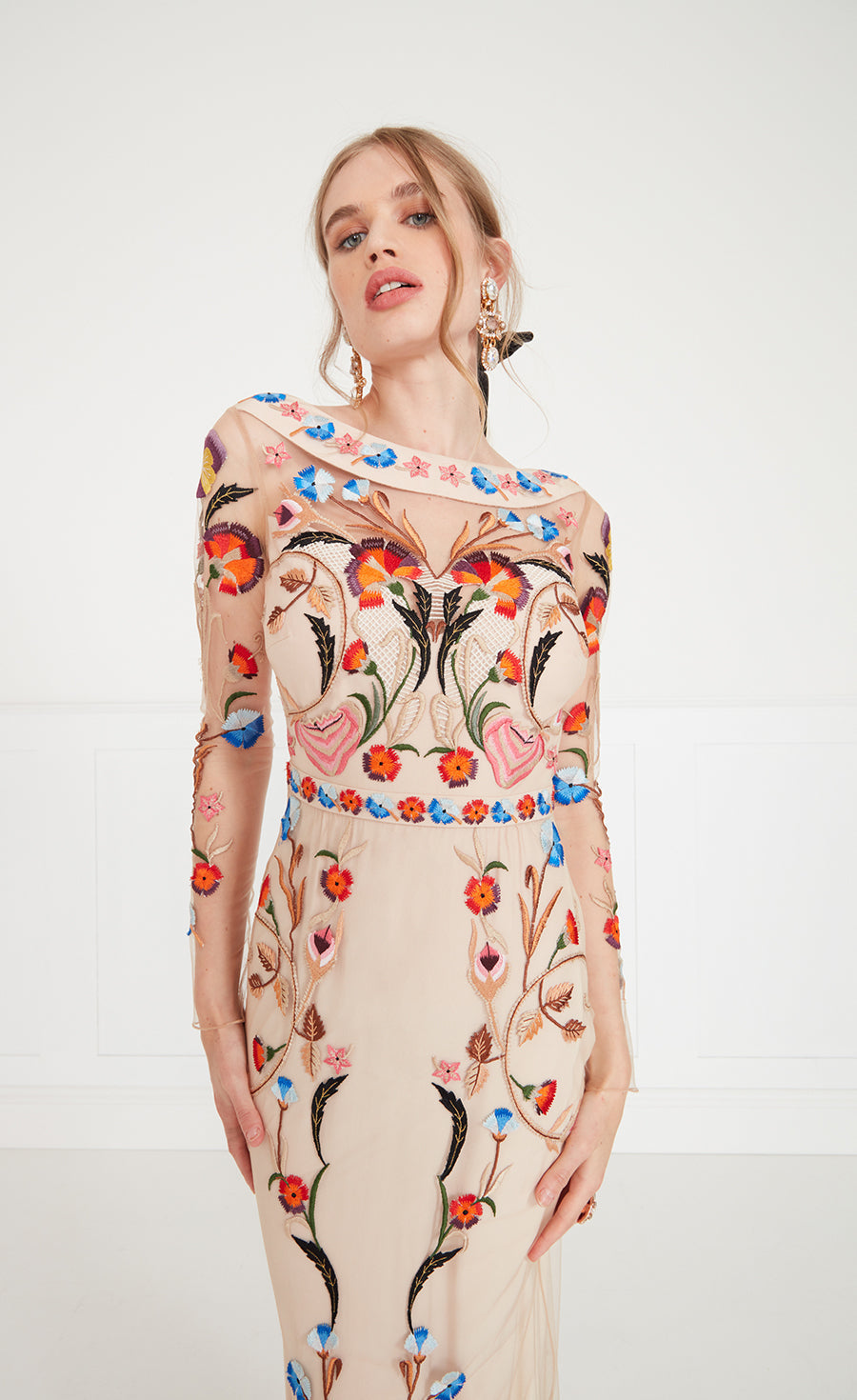 Toledo Dress - Almond Mix | Dresses and Jumpsuits | Temperley London Temperley London (INT) Toledo Dress - Almond Mix | Dresses and Jumpsuits | Temperley London Temperley London (INT)