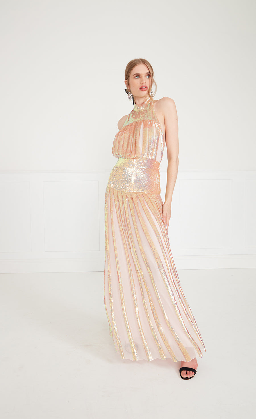 Filigree Dress - Iridescent Gold Filigree Dress - Iridescent Gold