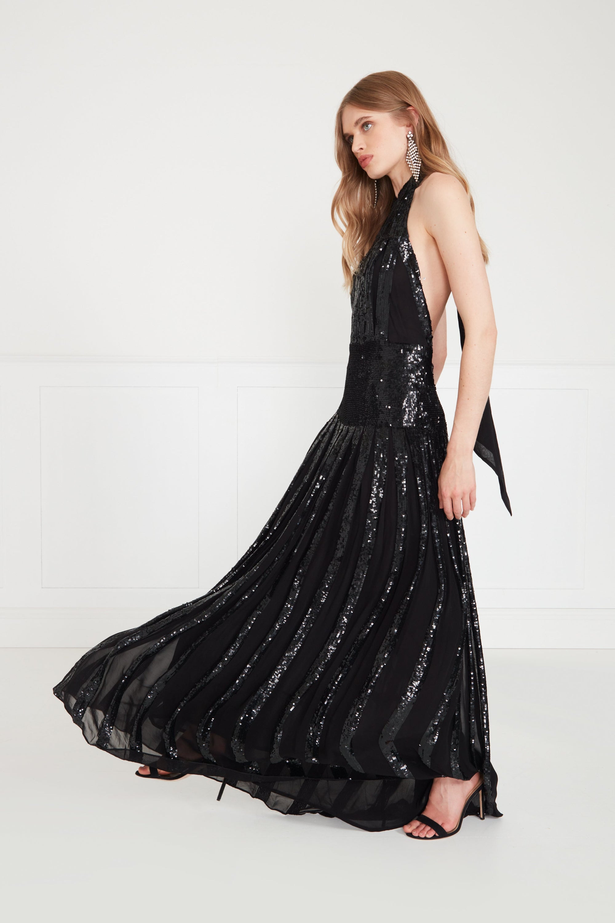 Filigree Dress - Black