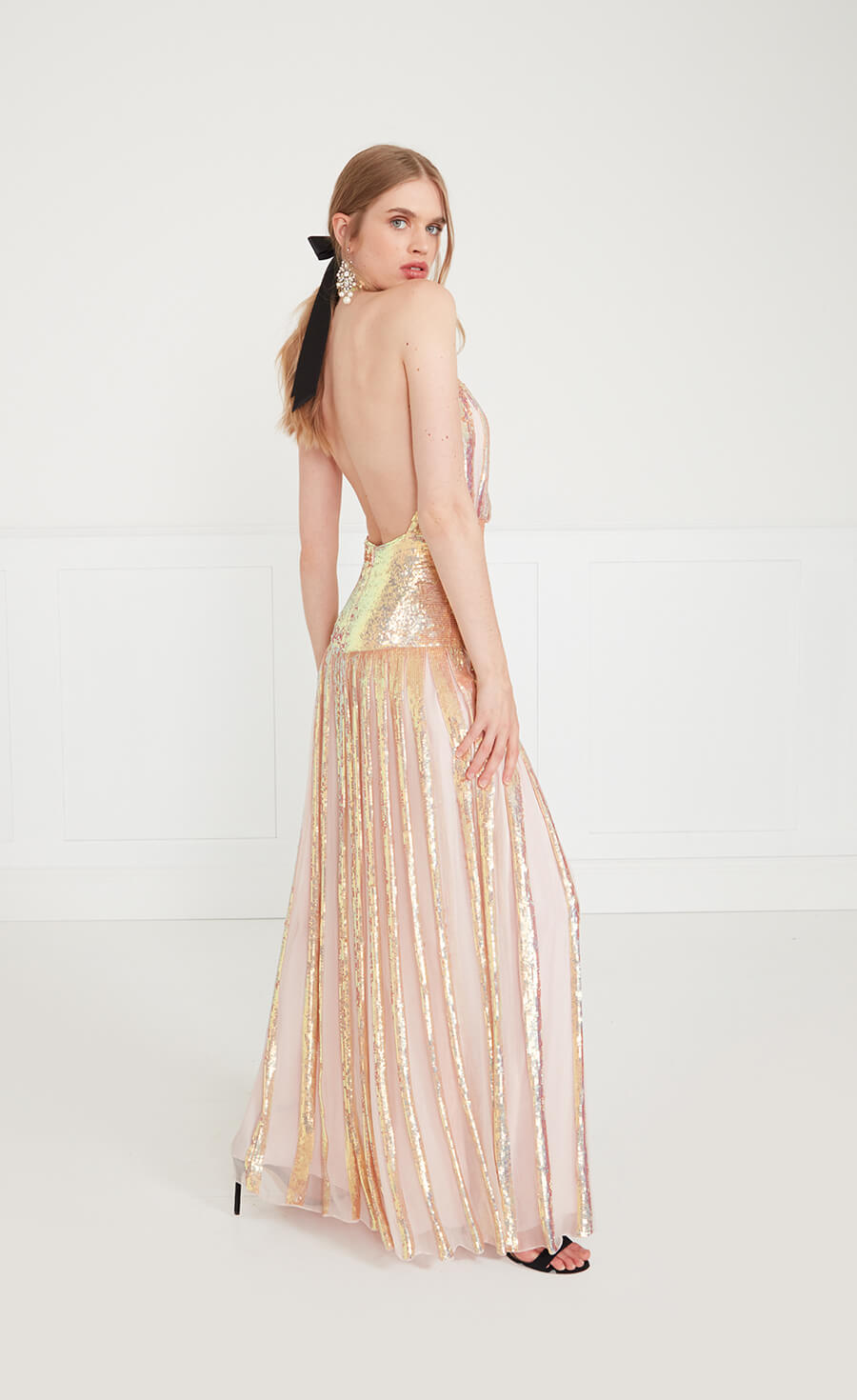 Filigree Dress - Iridescent Gold Filigree Dress - Iridescent Gold
