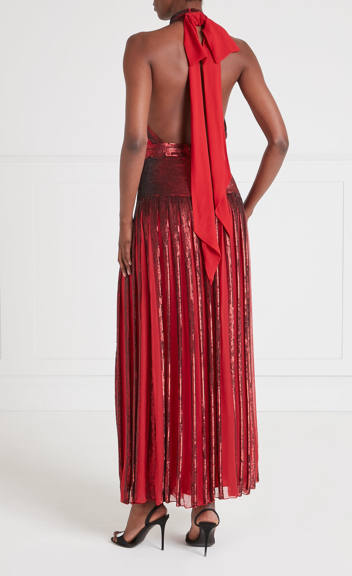Filigree Dress - Red