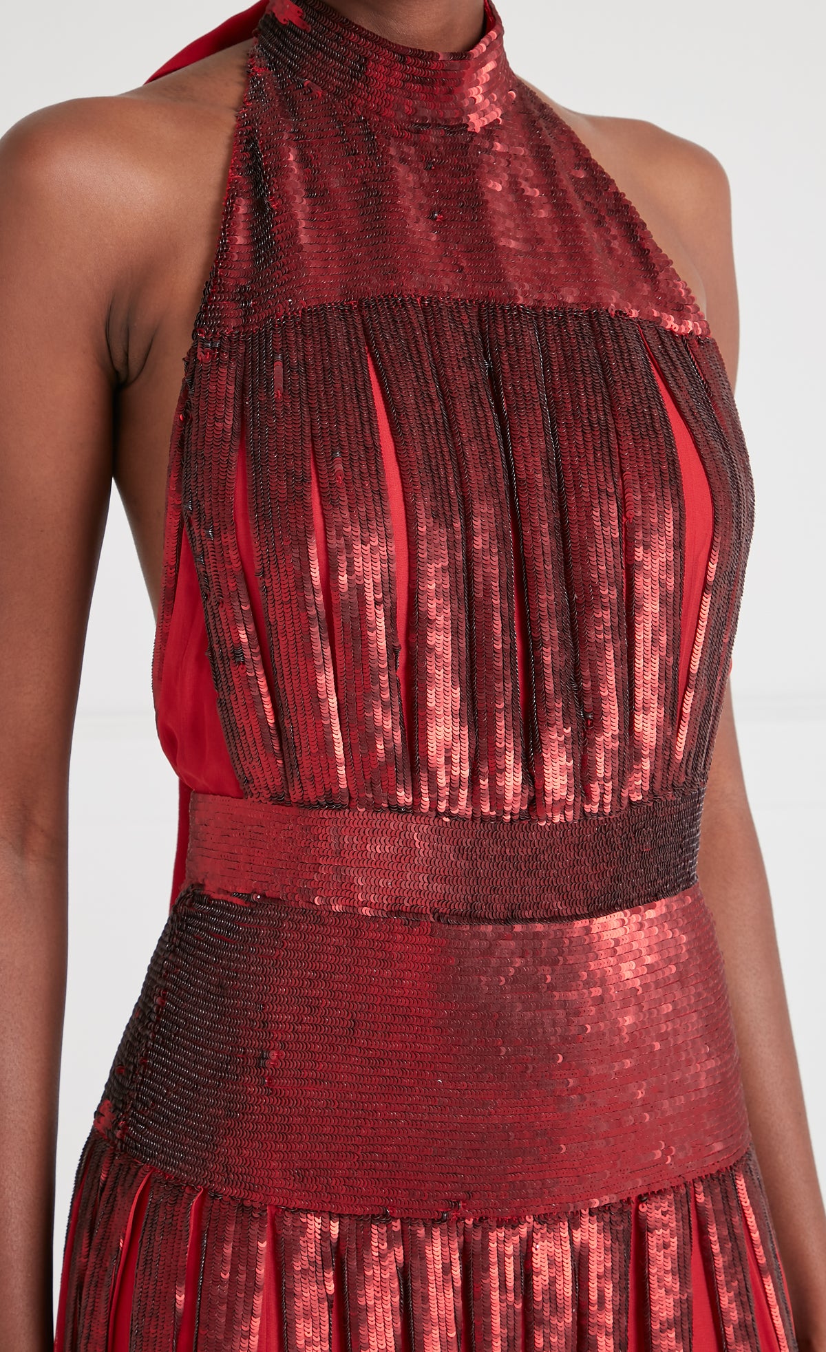 Filigree Dress - Red