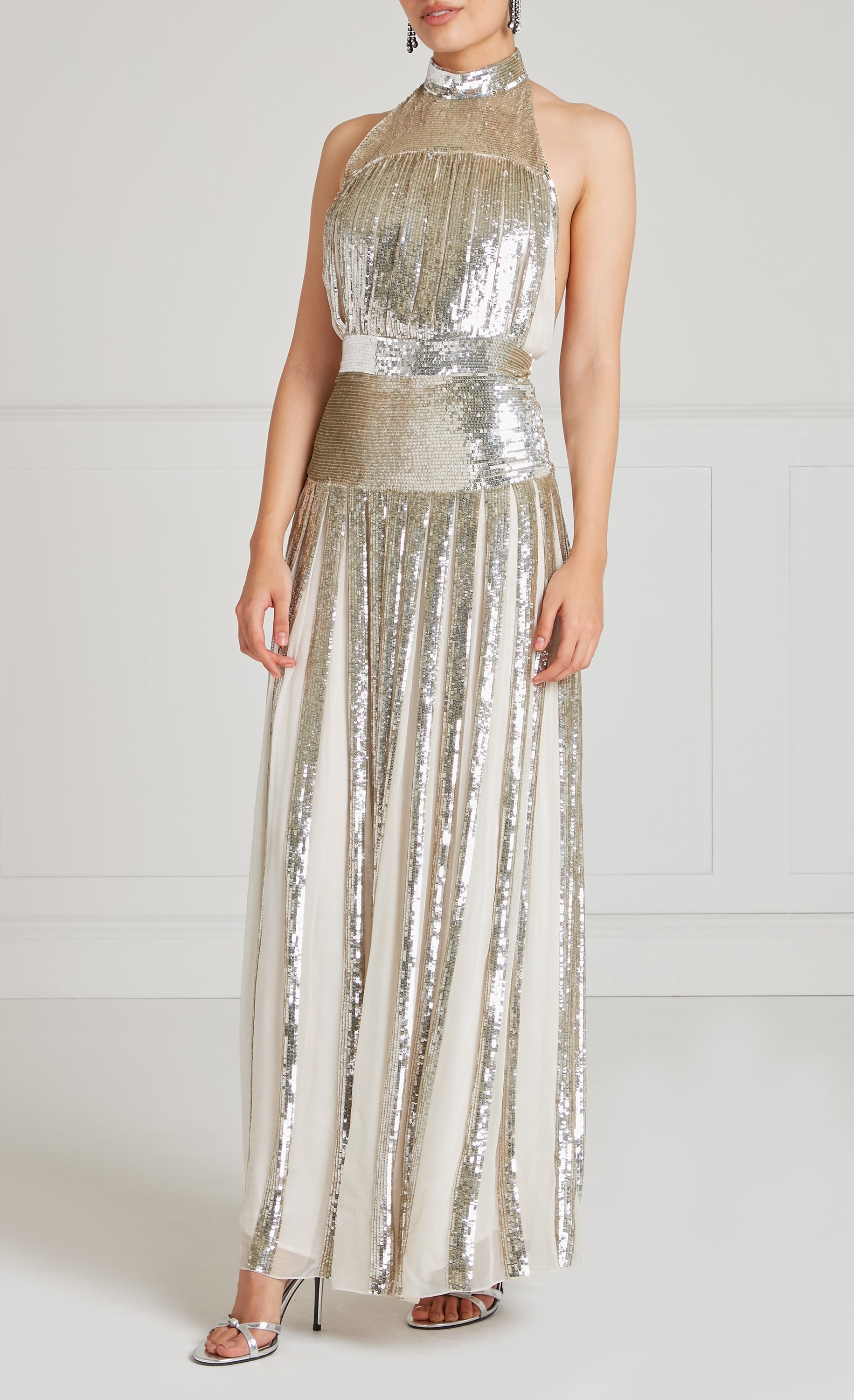 Filigree Dress - Silver