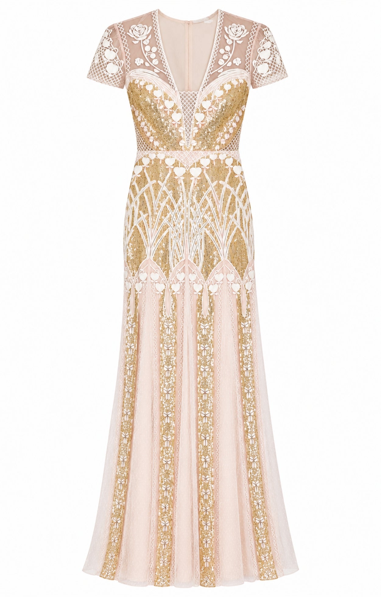 Cabira Gown - Rose Gold