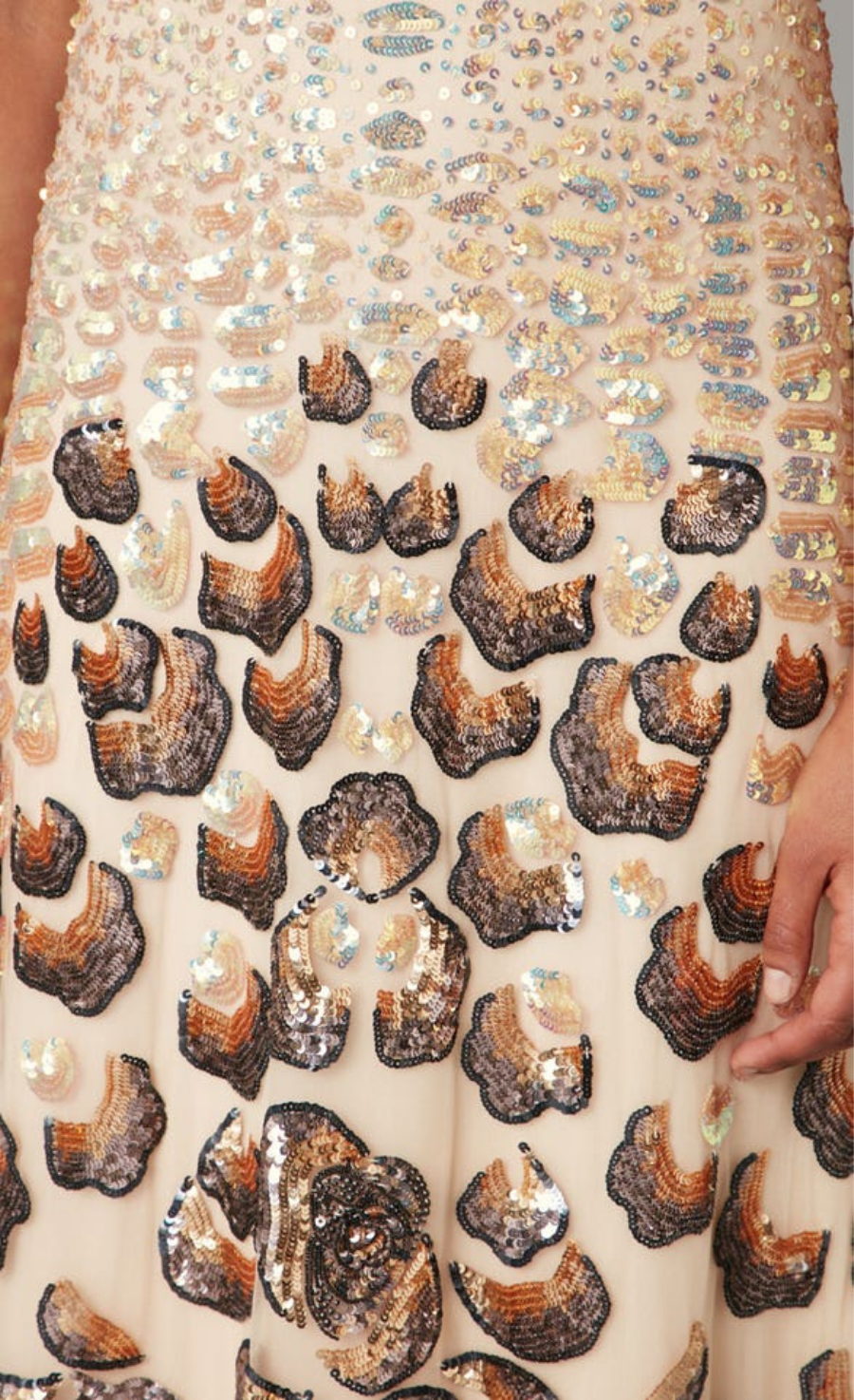 Piper Dress - Iridescent Gold