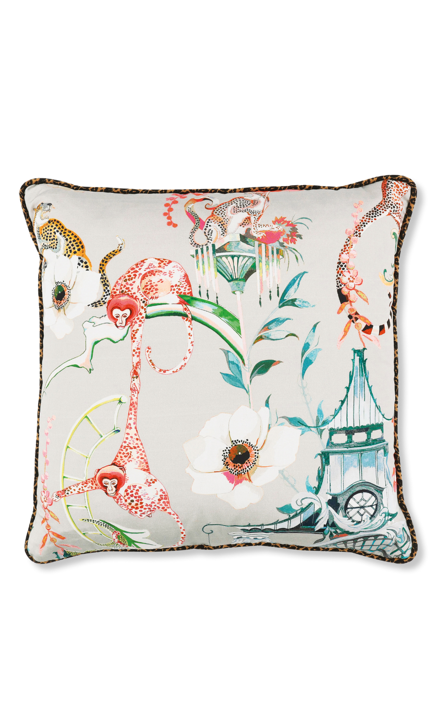 Euphoria Cushion - Coral Island