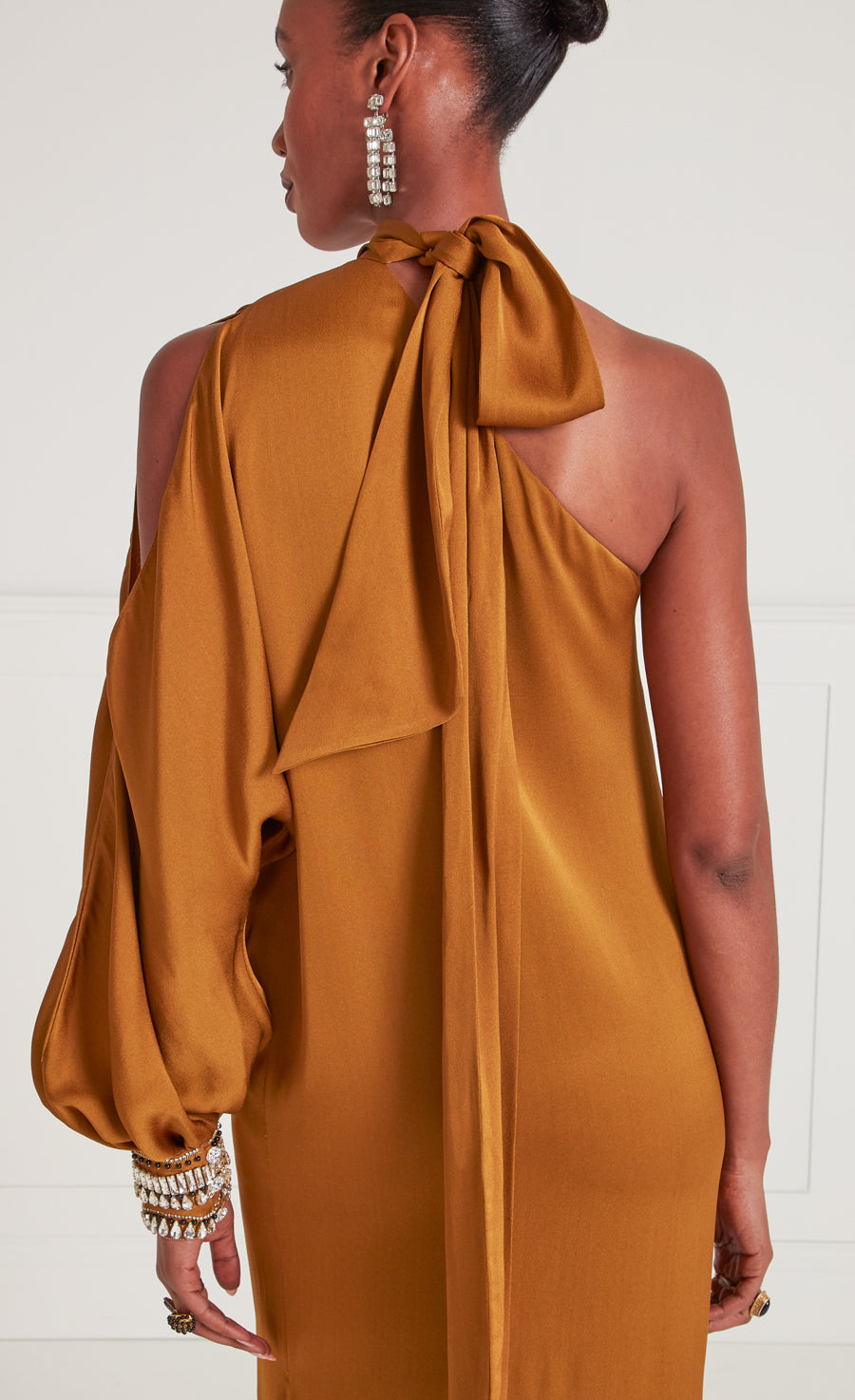 Adalina Draped Dress - Honey