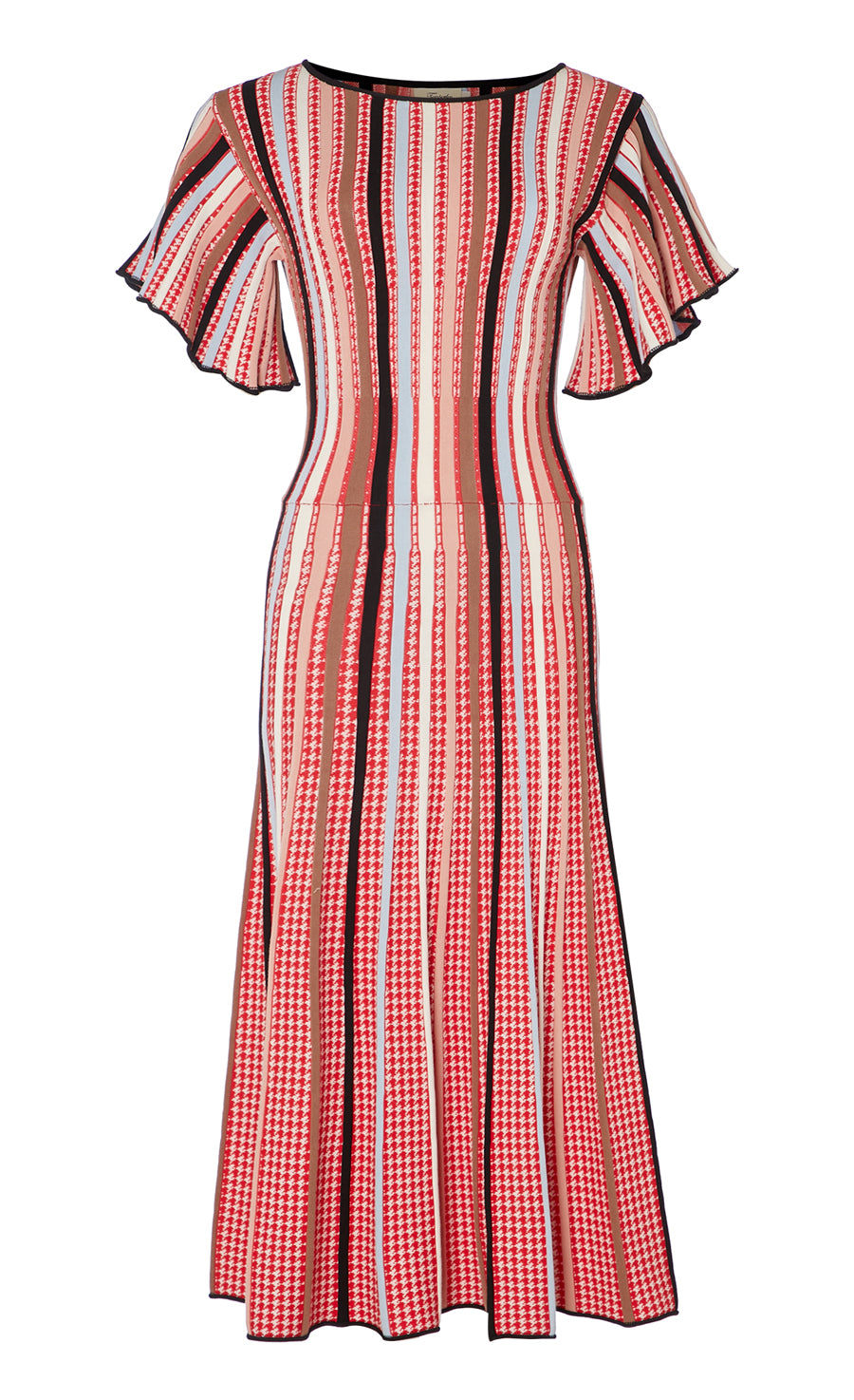 Vulcan Knit Dress - Poppy Red Mix