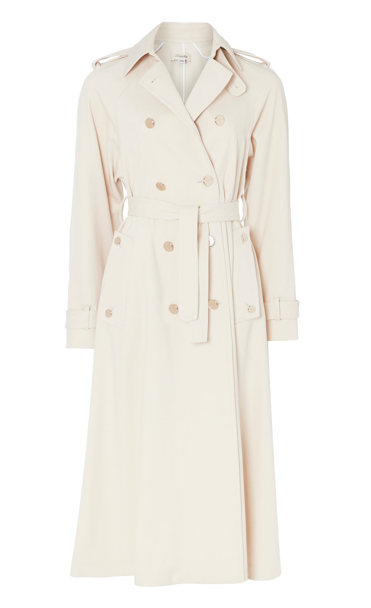 Javier Trench Coat - Sandy Cream