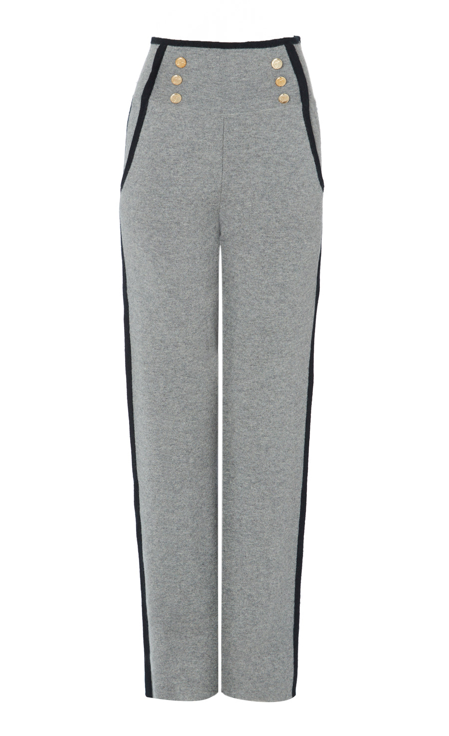 Armina Knit Trouser - Grey