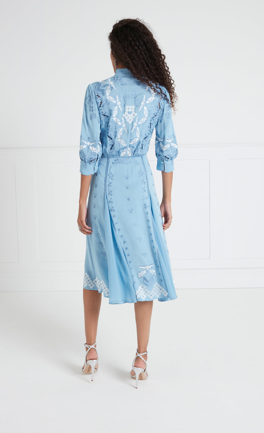 Daphne Dress - Wedgewood Blue