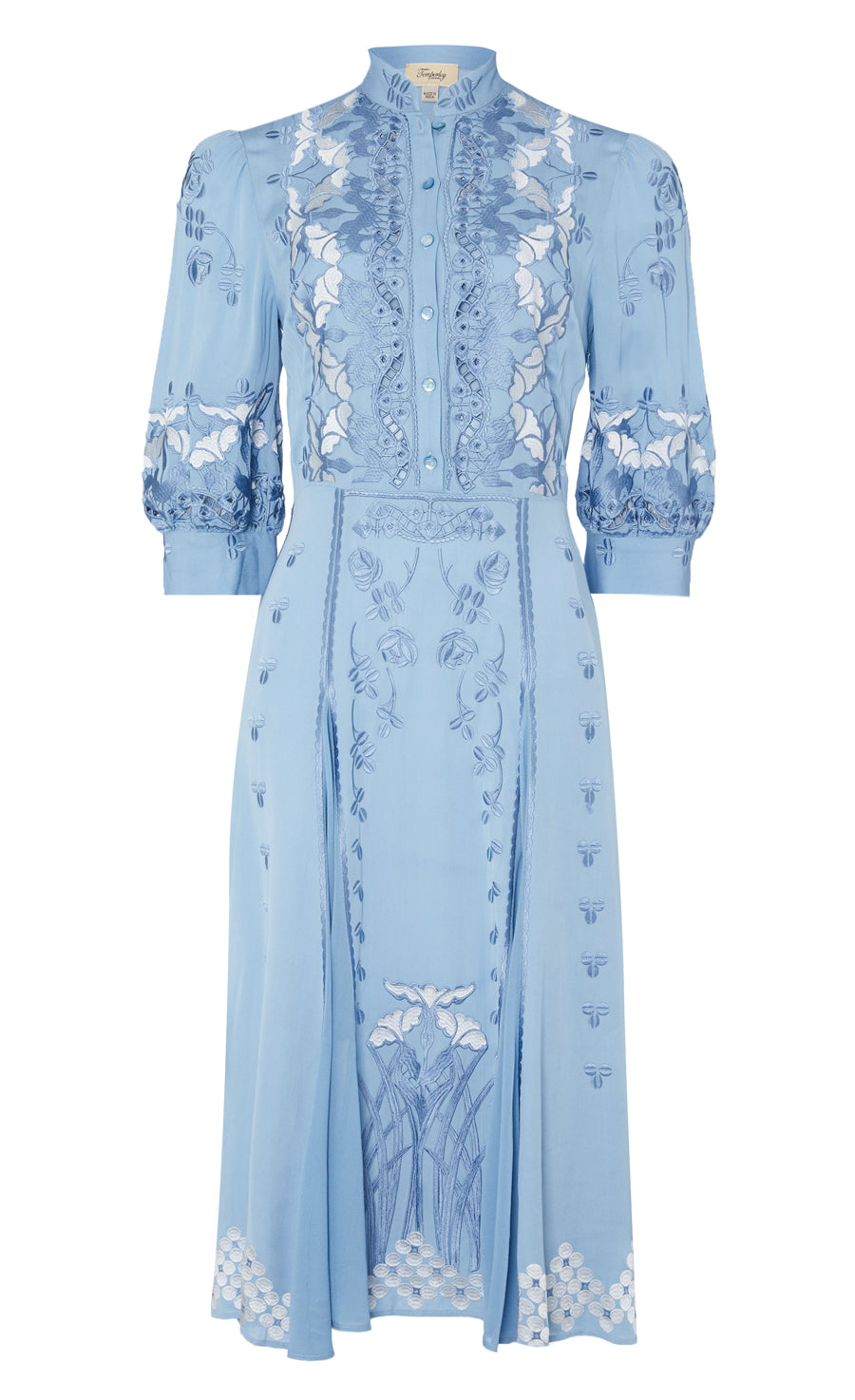 Daphne Dress - Wedgewood Blue