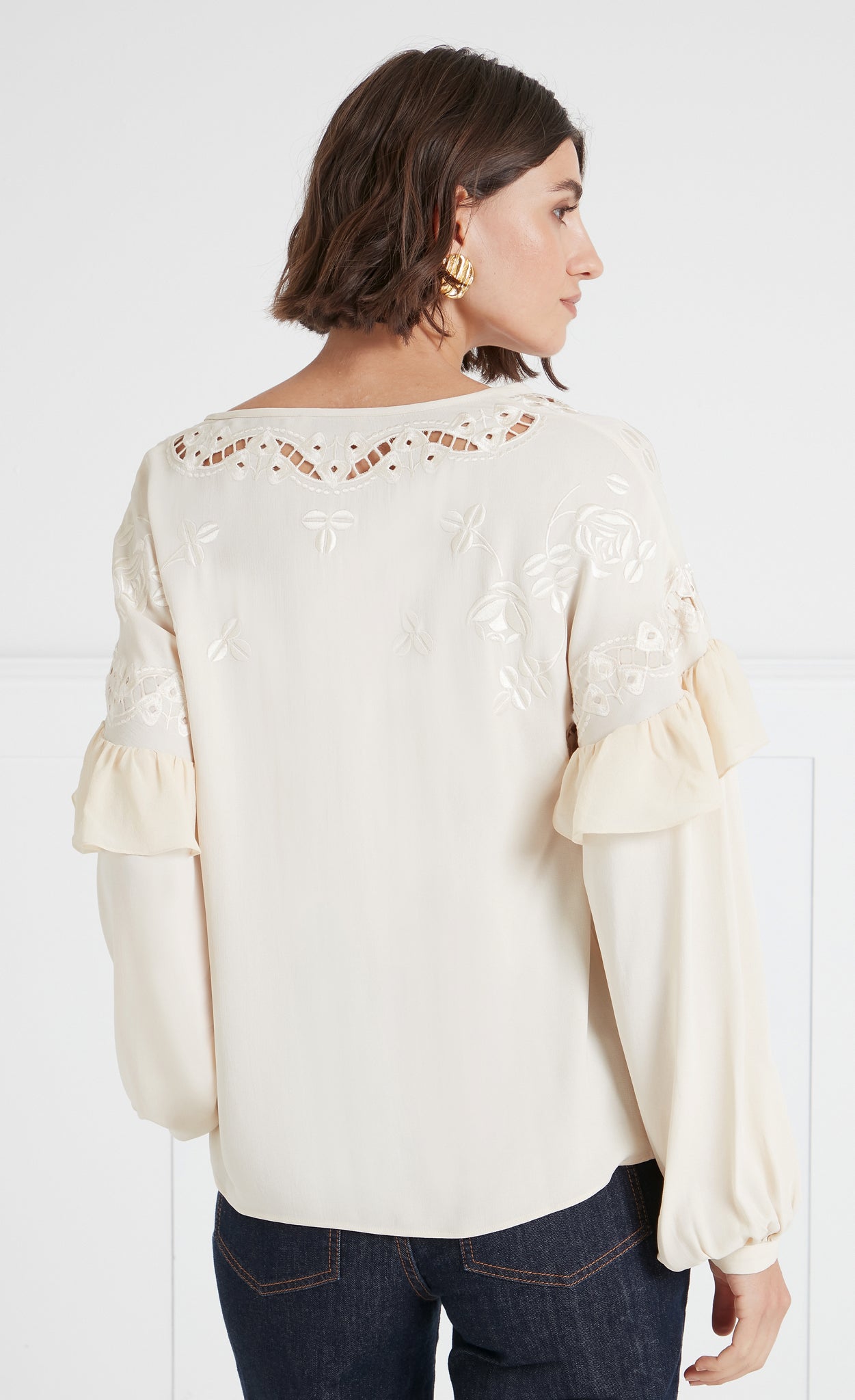 Daphne Blouse - Cream