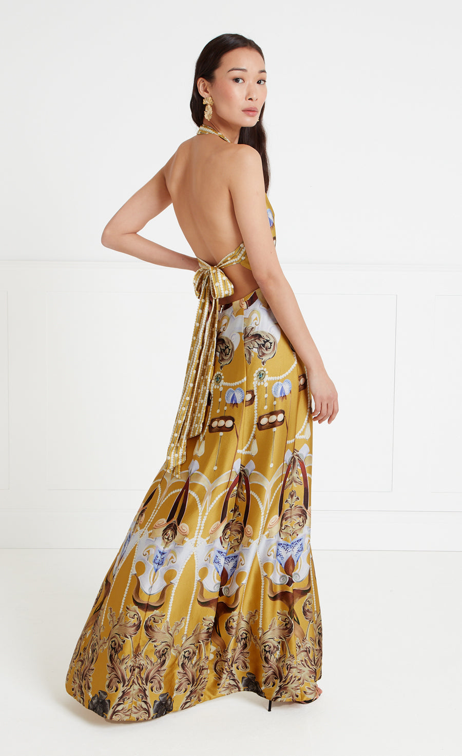Akira Halterneck Dress - Ceylon