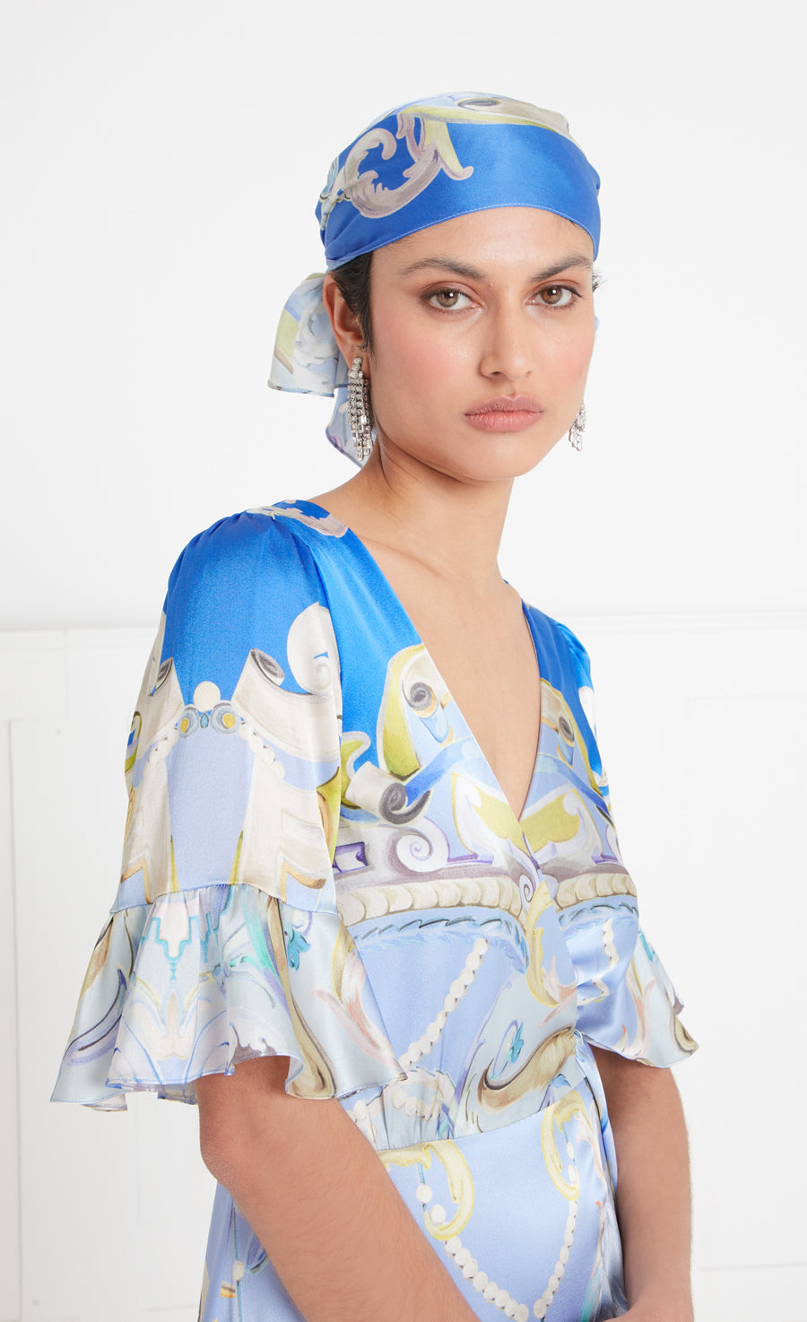 Sharon Landscape Print Headscarf main image 0