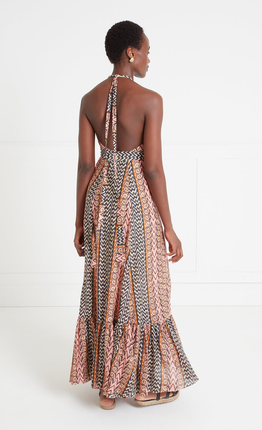 Gia Halter Dress - Gossamer Pink
