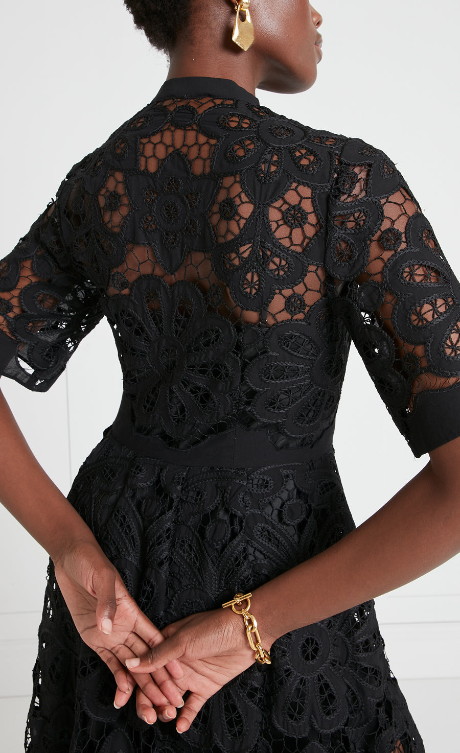 Guinevere Shirt Dress - Black Guinevere Shirt Dress - Black