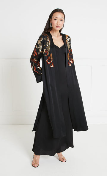 Alessia Kimono - Black
