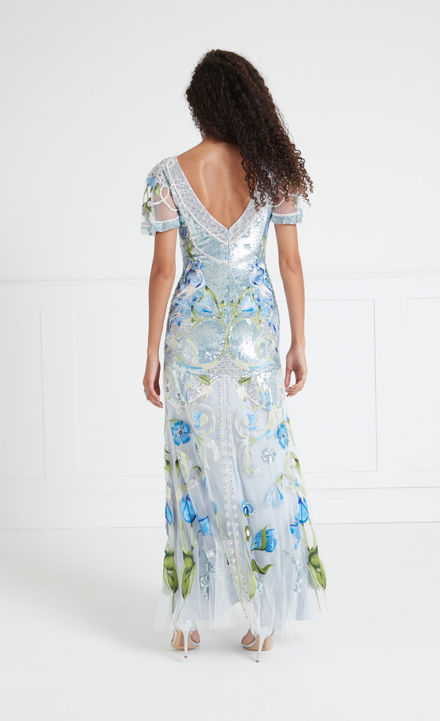 Ostuni Gown - Halogen Blue