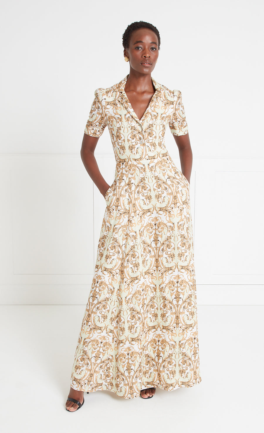 Claudia Dress - Amber Gold | Dresses & Jumpsuits | Temperley